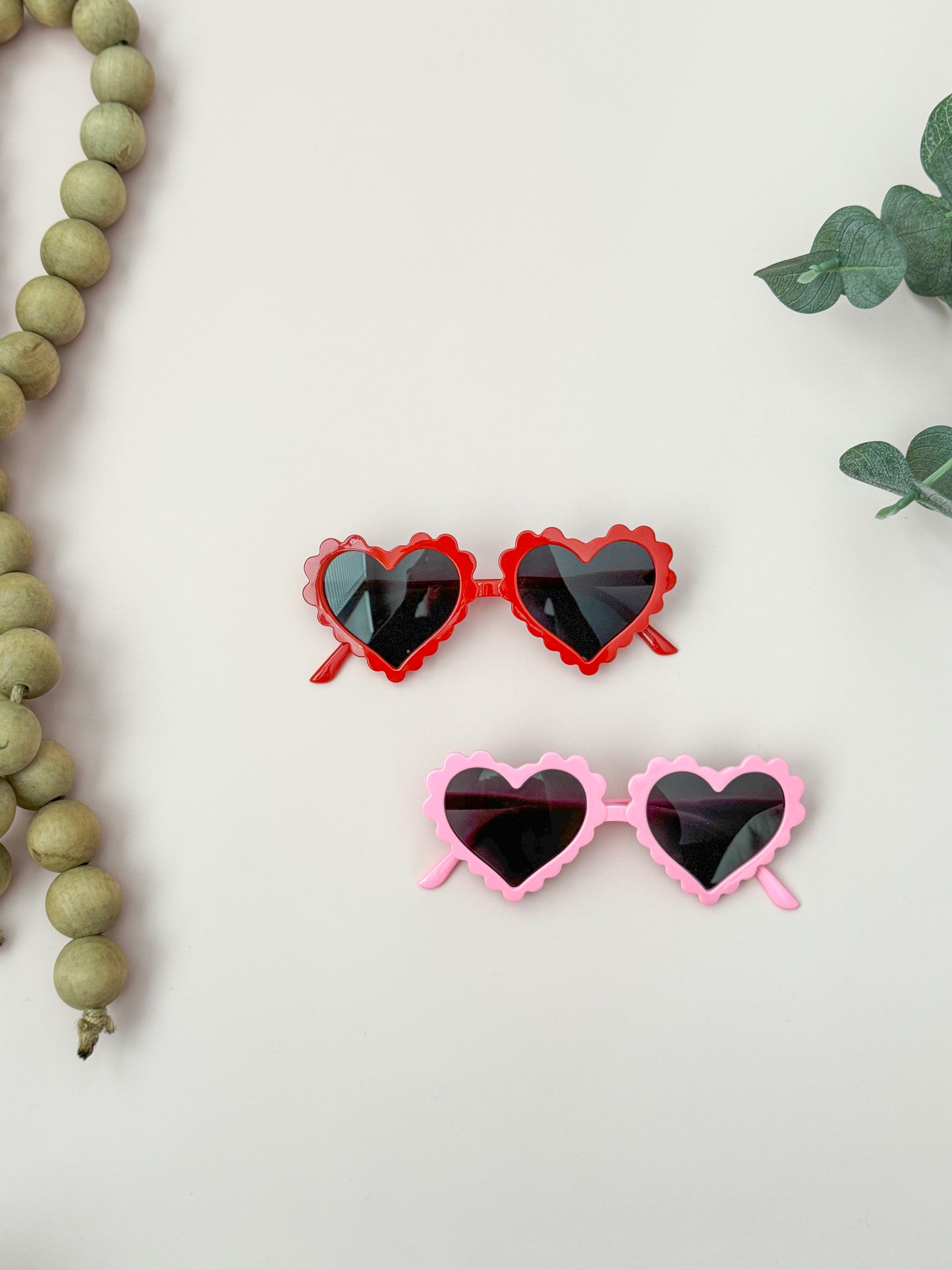 Scalloped Heart Sunglasses