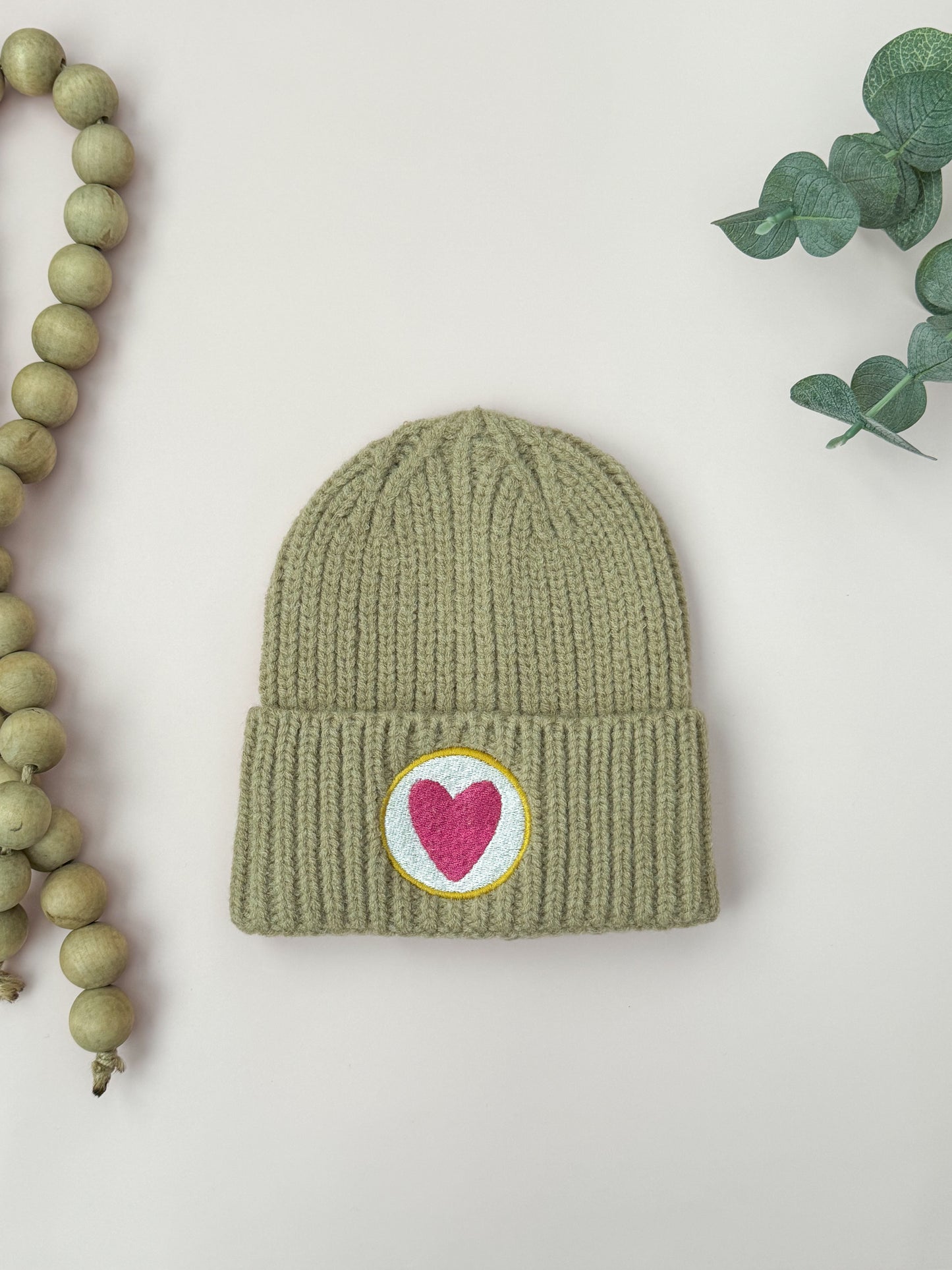 Kids Heart Beanies